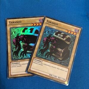 Yugioh Card Yaranzo Dark Type Monster 1st Edition Shiny 1996 Two In Stock NWOTS